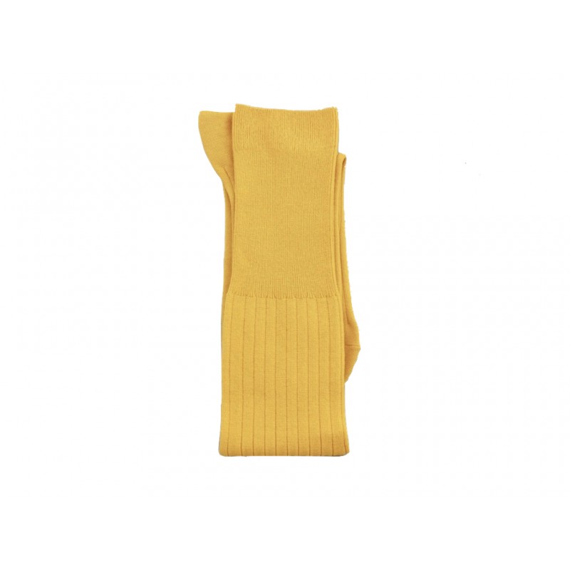 Knee-high Socks - Organic Cotton - Yellow